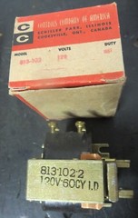 Controls Company 813-102-2 Coil 120 Volts 60 CY