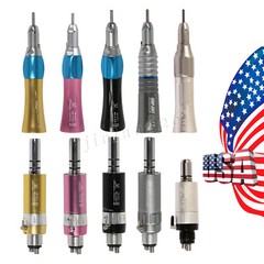 NSK Style Dental Slow Low Speed Air Motor Handpiece 2/4Hole Micromotor E-type st