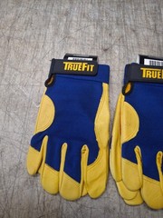 3 Qty. Tillman 1480 TrueFit Top Grain Deerskin Performance Work Gloves Large