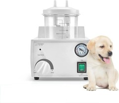Portable Veterinary Suction Machine – 1000mL Canister – Quiet 11L/min Pump
