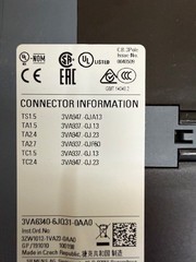 SIEMENS CIRCUIT BREAKER 3VA6340-6JQ31-0AA0 400A 3P 690VAC, 65kA FAULT LSIG