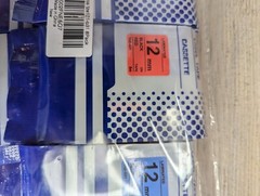 Label Tape Cassette 8 Pack Compatible for Brother P-Touch TZe 12mm Asst Colors