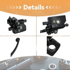 Hydraulic Brake Clutch Master Cylinder 7/8 Inch 22mm Handlebar Fit for Honda