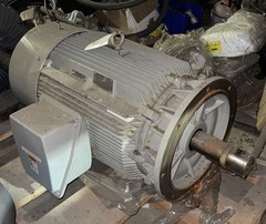 SIEMENS 200hp 1800rpm B447TD 460V TEFC New Pre-Owned Electric Motor
