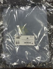 Desco 07450 ESD-Safe Sheet Protectors 3 Hole Punched 3 mil, 8-3/4″x11-1/4″ 25/Pk