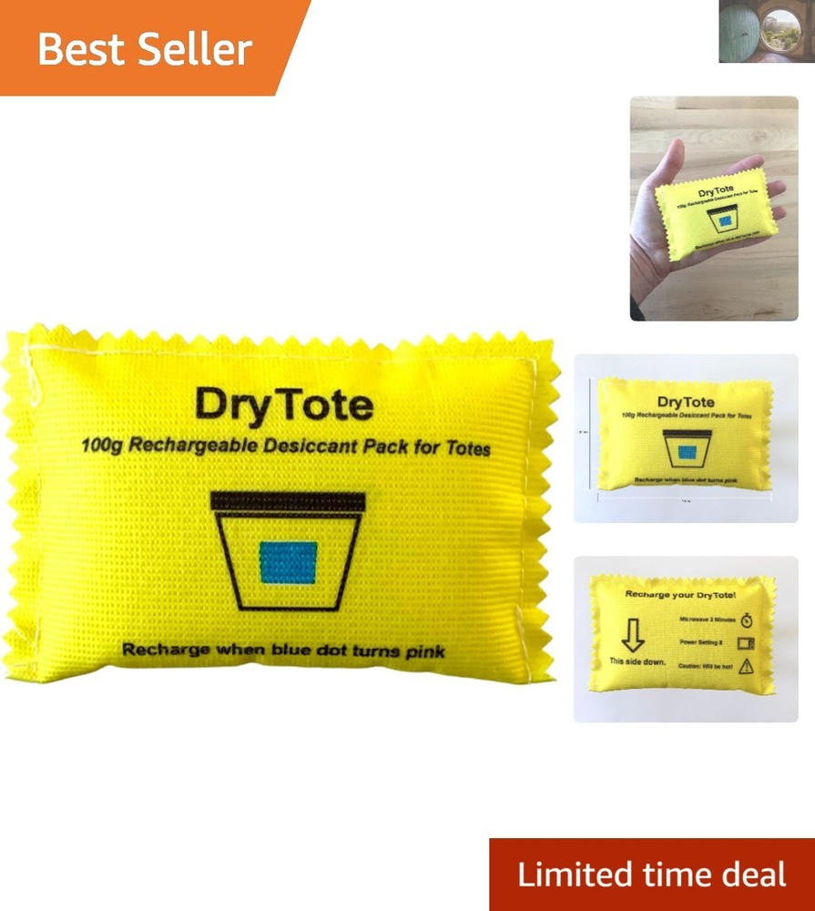 100g Rechargeable Desiccant Pack – Ultimate Moisture Absorber for 200 Gallon …