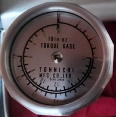 Tohnichi Torque Gauge 18 In-oz Made In Japan