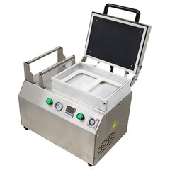 110V/60Hz Bench Vacuum Sealer 2 Slots Commercial Vacuum Skin Packaging Machine