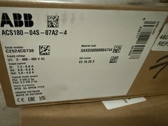 ABB ACS180-04S-07A2-4 – Frequency Drive 3KW IN:7.2A 3-Phase VFD 3HP