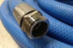 Continental FRTB075-50MF-SS 3/4 In Inside Diameter 50 Ft Length Washdown Hose