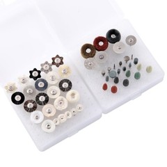 51pcs Dental Lab Polishing Kit Burs HP 2.35mm for Composite Ceramic Polishing US