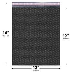 Teal Large Poly Bubble Mailers 12×15 inch | Self Seal Padded Envelopes Cushioned