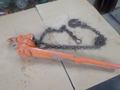 CM Columbus Mckinnon 640 Series USA Manual Lever Chain Hoist 3/4 ton