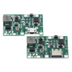 10PCS Micro USB/Type-C 3.7V Lithium Battery Charger Module Boost Step Up 5V 9V