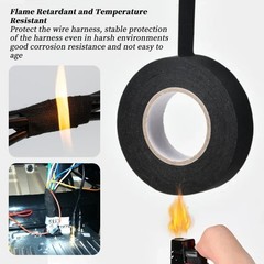 10 Rolls Cloth Tape Wire Electrical Wiring Harness Car Auto SUV truck 9mm*10m US