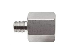 1/8 MNPT x 1/4 FNPT 316ss Pipe Reducer (6,000 Psi) SSP Trufit 1/4X1/8RA