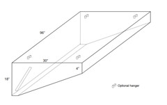 8′ FT Concession Trailer Food Truck HOOD SYSTEM CaptiveAire Fan 1400 CFM