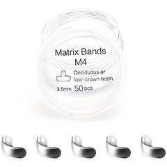 Dental Matrix Bands Ring Sectional Matrice Clamp Wedges Fit Palodent V3 System