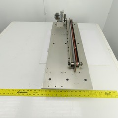 29″ OAL 7/8″ x 7/8″ 2 Sided Split Middle Small Parts Conveyor 8FPM 115V