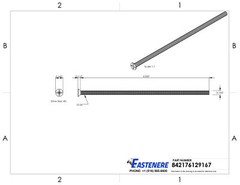 10-24 x 6″ Flat Head Machine Screws Stainless Steel 18-8 Qty 250