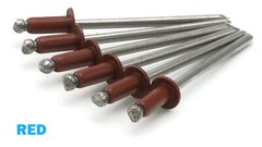 Pop Rivets 1/8″ Diameter #4 Painted Stainless Steel Blind Rivets – Select Color
