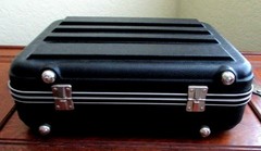 Platt 1416 Black Heavy-duty Case / Luggage with Foam Insert and Key
