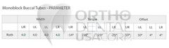 Buccal Tube Molar Bondable Single Mesh Base Roth and MBT .018″ .022″ USA Seller