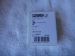 NIB Phoenix Contact 0.5 Amp Circuit Breaker TMC 61C 0.5A TMC61C0.5A