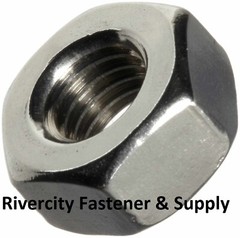 (10) M8-1.25 Metric Coarse Thread Hex Nuts Stainless Steel Din 934 M8x1.25 8mm