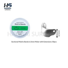 Sectional Matrix Kit NiTi & PEEK – Universal System with Bands & Pliers