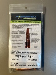 Pack of 10 Genuine Wire Wizard Powerball Torch Tips WTP-045-PB-1 .045″ 1.2 mm