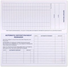 24 PCS Check Registers for Personal Checkbook, Easy to Read Checkbook RegisteR