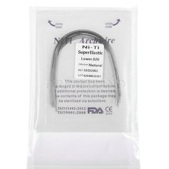 Orthodontic Niti Arch Wire Super Elastic Natural Nature Form Round choose