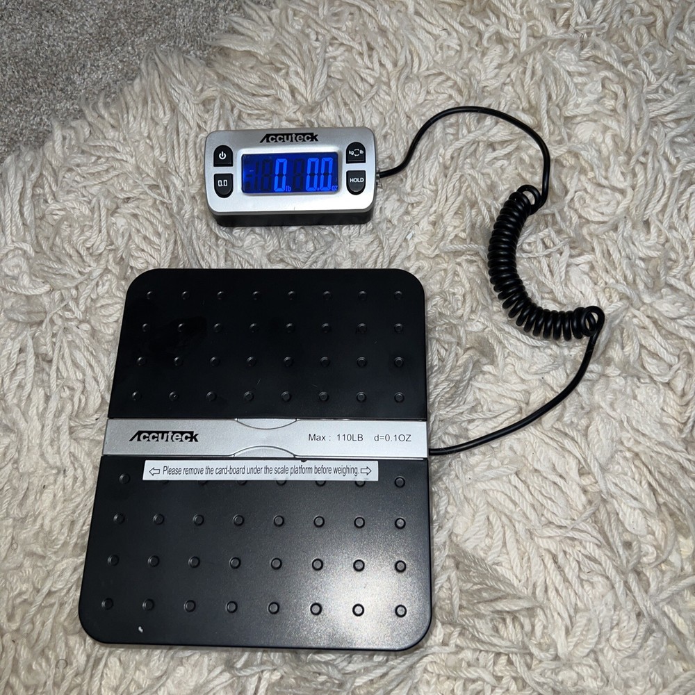 Accuteck ShipPro 110lbs x 0.1 oz. Digital Shipping Postal Scale