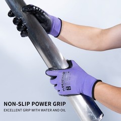 Safety Work Gloves – Protective Glove for Men & Women – Ultrathin Hand Protec…