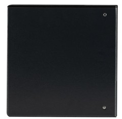 Pen+Gear 3-Ring Durable View Binder, 2″ D-Rings, Black,1 Count