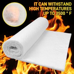 Long Service Life 16″x24″ Ceramic Fiber for Industrial Duct Heat Insulation