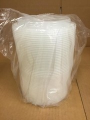 NEW Pactiv Newspring NC718B 16 Oz Microwaveable Round Container & Lid, 150/Case
