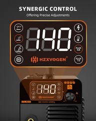 HZXVOGEN 3 in 1 MIG Welder 200Amp Flux MIG/Lift TIG/MMA Welding Machine