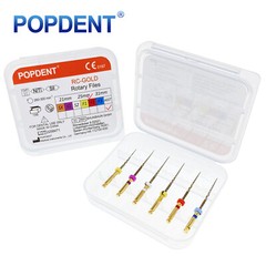 Dental Endo Rotary Files X-Pro Gold Taper NITI Endodontic Root Files POPDENT