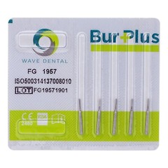 Wave Dental Carbide Bur Friction Grip FG Round 557 330 For High Speed Handpiece