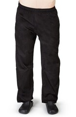 Classic Black Chef Pants Heavy Duty Chef Uniform Kitchen Chef Wear 8641 Black
