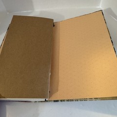 Junk Journal Handmade Travel Size With Blank Calendar And Lined Journal Vintage