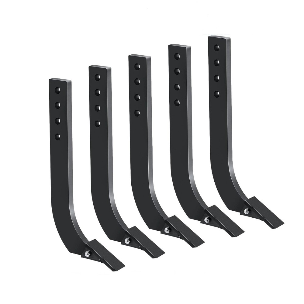 5Pack Box Blade 18” Ripper Shank 3 Hole Box Scraper Shank with 4 Holes Plowing