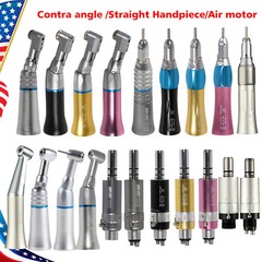 NSK Style Dental Slow Low Speed Air Motor Handpiece 2/4Hole Micromotor E-type st