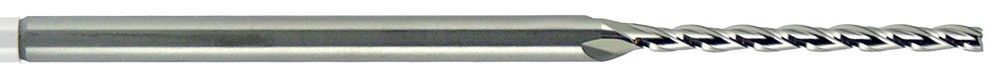 3/64″ (.047″) Diameter, 15XD .710″ LOC 3 Flute Carbide End Mill Melin USA #H0035