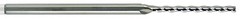 3/64″ (.047″) Diameter, 15XD .710″ LOC 3 Flute Carbide End Mill Melin USA #H0035