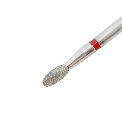 Multi-Use Diamond Burs FG 379/018F Egg Football Burr Fine Grit Red Friction Grip