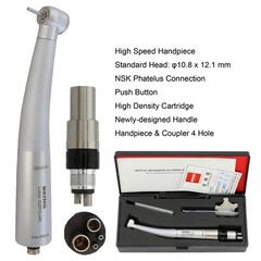 BEING Dental High Speed Handpiece Fiber Optic KaVo NSK Coupler 4 Hole 6 Pin LED