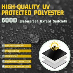 Heavy-Duty Waterproof Welder Cover, 600D Oxford Fabric for Engine Welders 30″Hx2